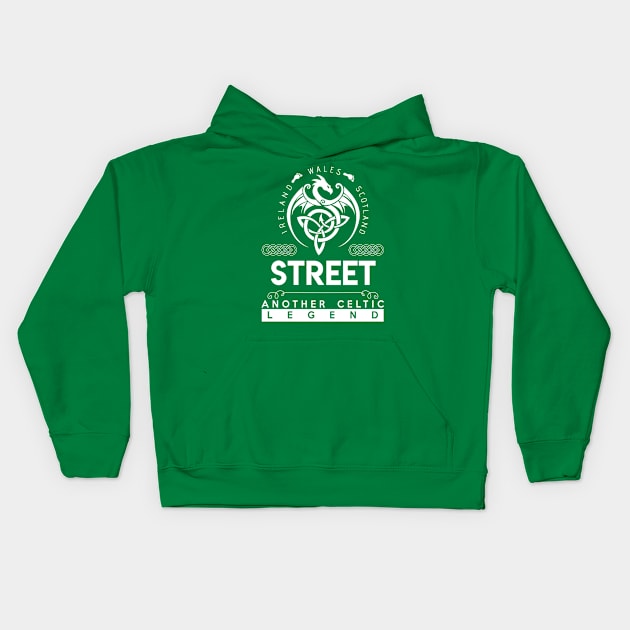 Street Name T Shirt - Another Celtic Legend Street Dragon Gift Item Kids Hoodie by harpermargy8920